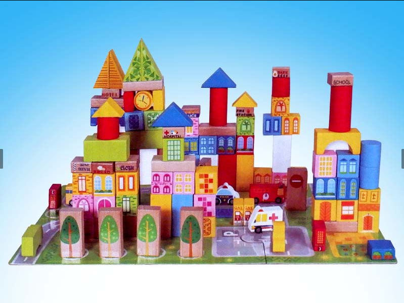 Đồ chơi xếp hình Thành phố thu nhỏ Horizon Enterprise và câu đố đường phố_MWZ-5018