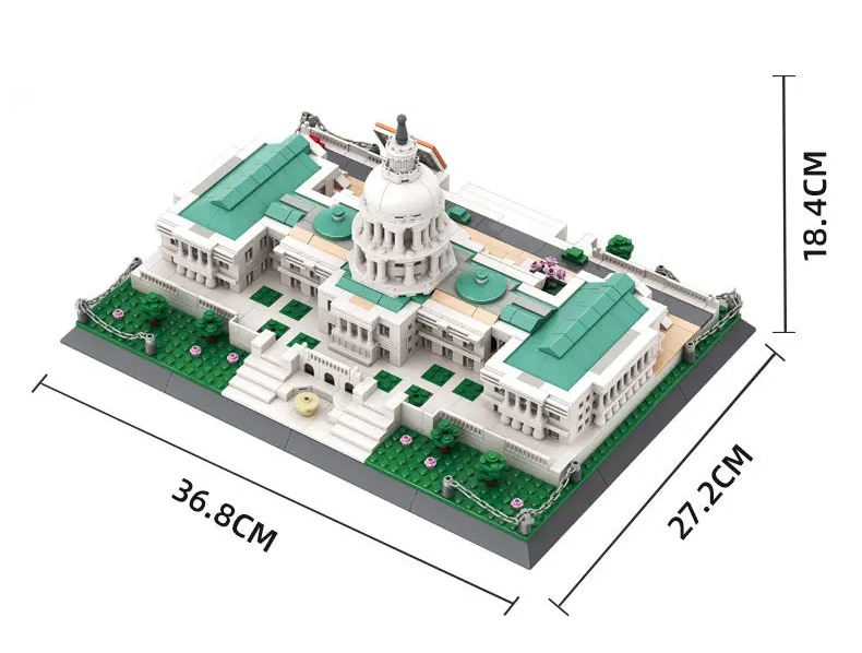 Đồ chơi xếp hình United States Capitol_5235