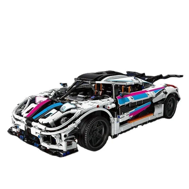 Đồ chơi xếp hình ô tô Koenigsegg One có điều khiển_13120S