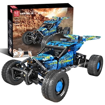 Đồ chơi xếp hình ô tô RC Hurricane có điều khiển_18019A