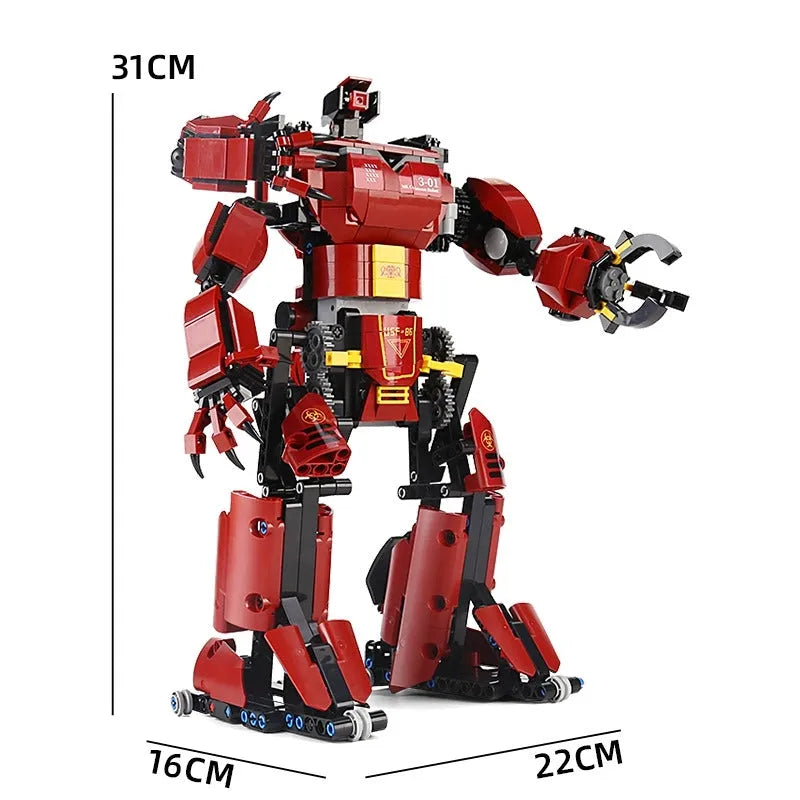 Đồ chơi xếp hình Crimson Robot_15038
