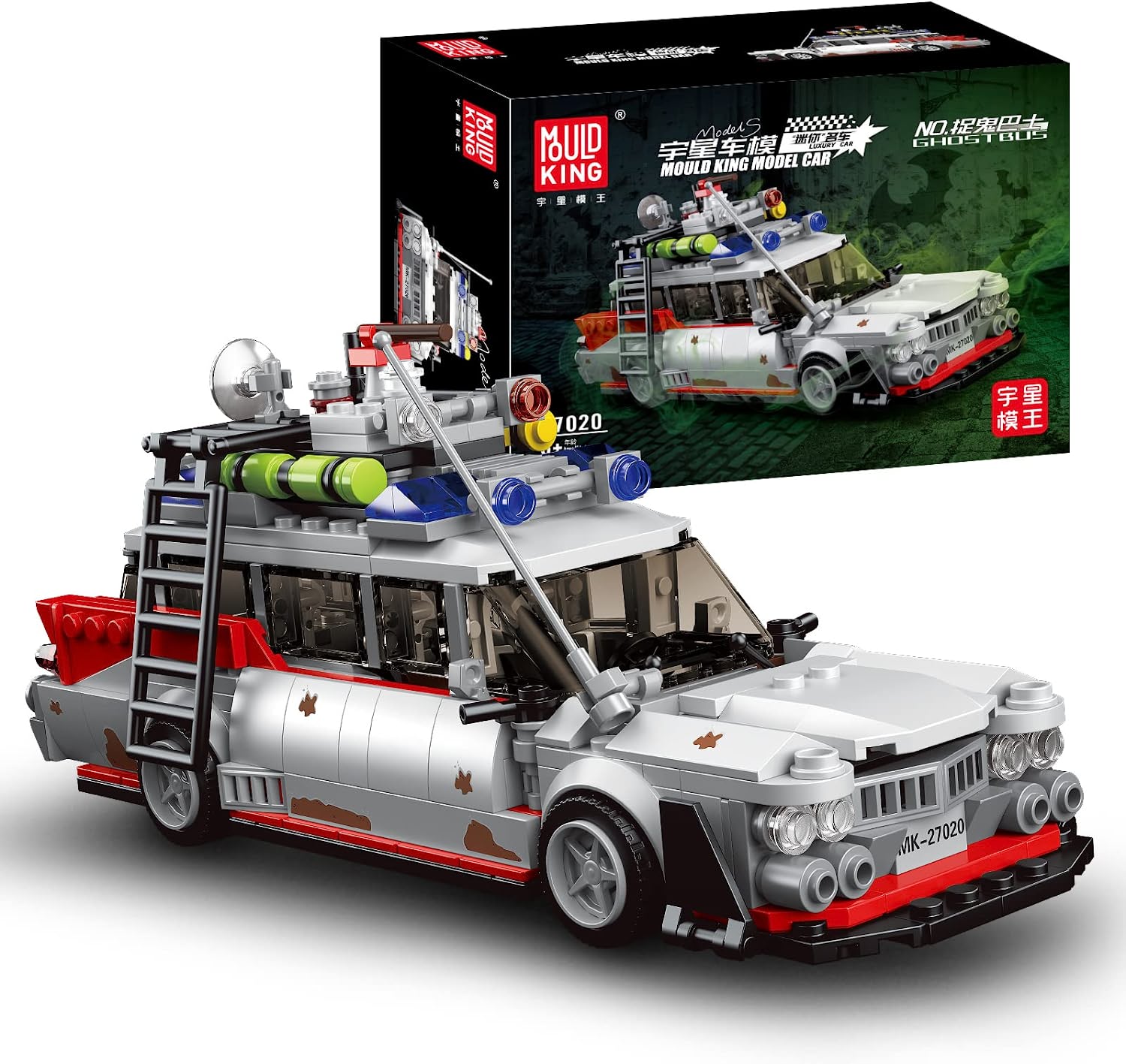 Đồ chơi xếp hình xe Ghostbusters Car_10021
