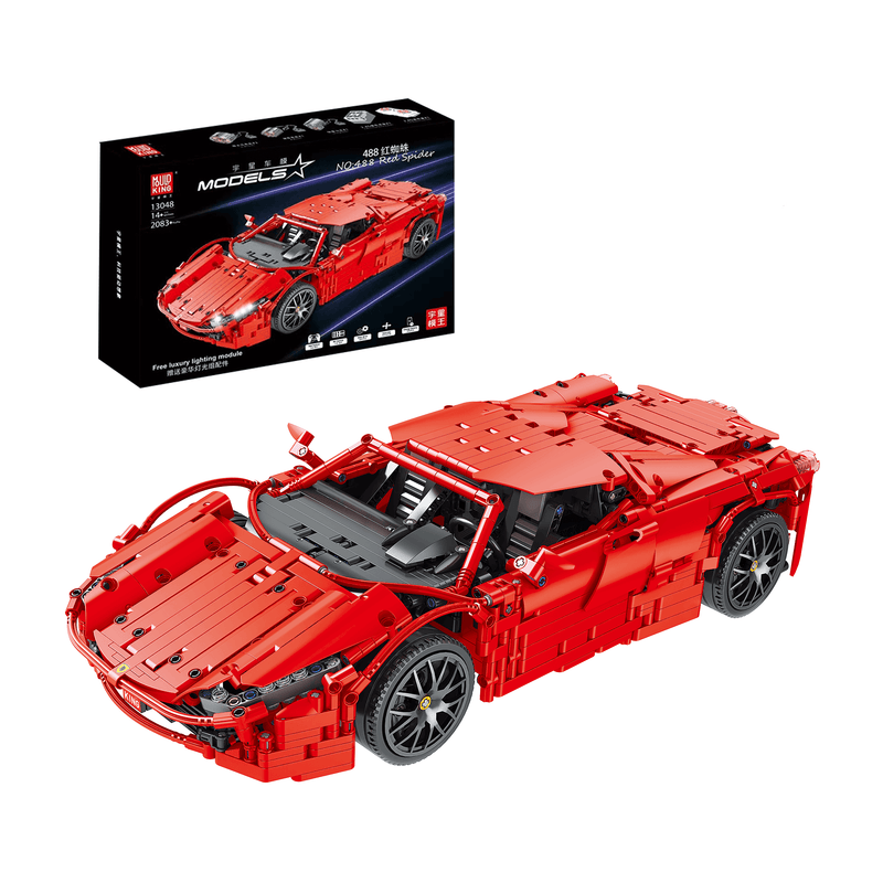 Đồ chơi xếp hình ô tô Spider Convertible có điều khiển_13048