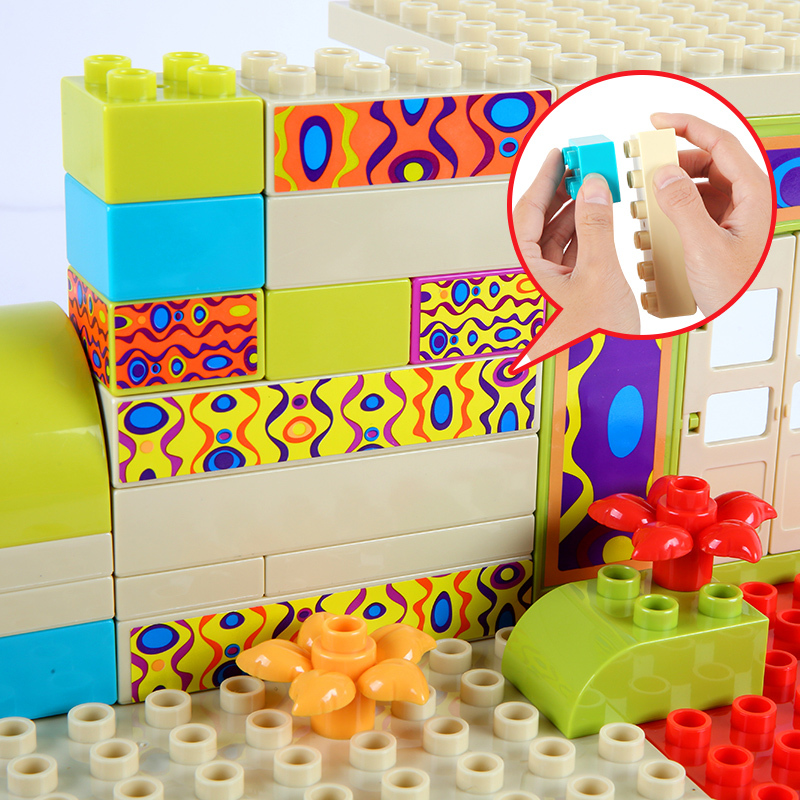 Đồ chơi xếp hình khu vui chơi_NK8891