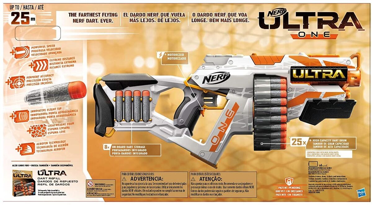 Đồ chơi súng 25 Nerf Ultra One Motorized Blaster_E6595