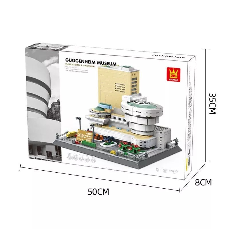Đồ chơi xếp hình Bảo tàng Guggenheim_5242