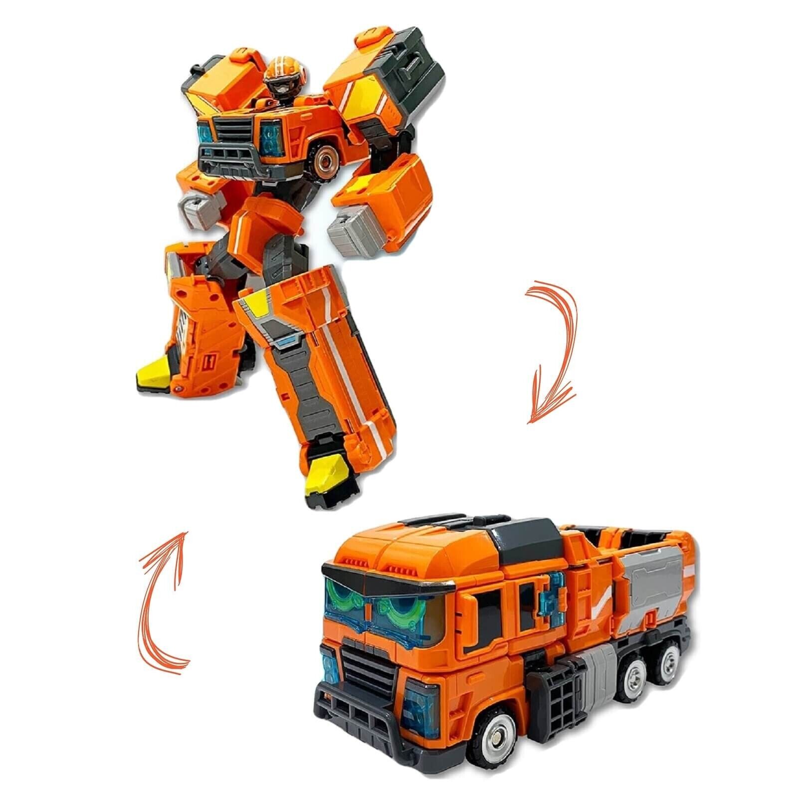 Robot biến hình Mega Trucker Orange_8109