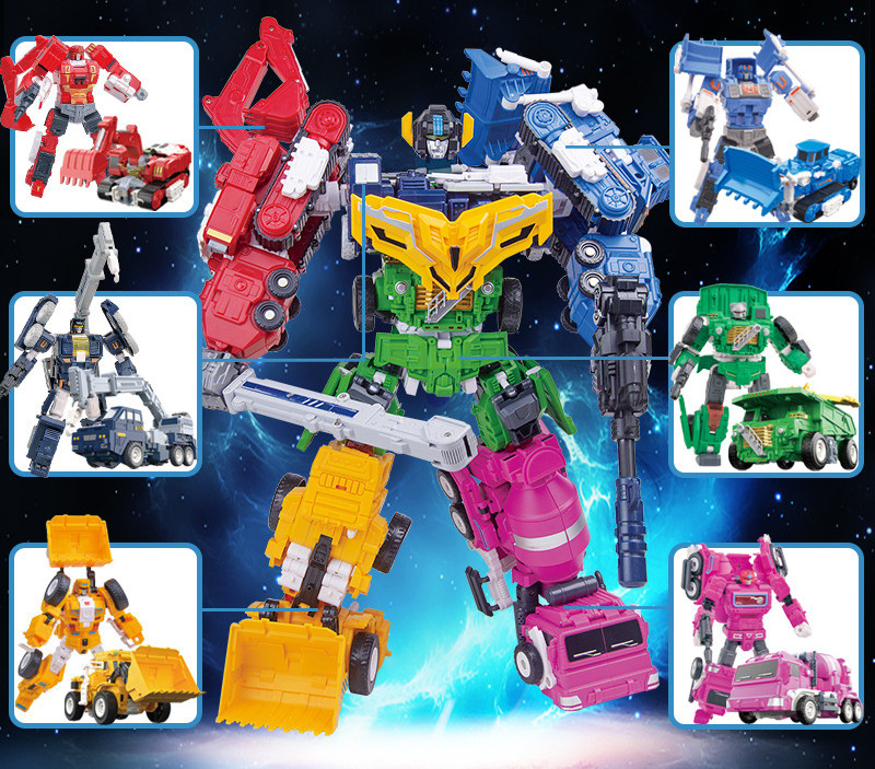 Đồ chơi Robot biến hình Devastator 6in1_JJ808