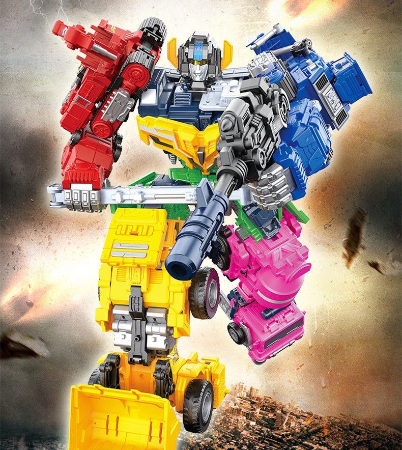 Đồ chơi Robot biến hình Devastator 6in1_JJ808