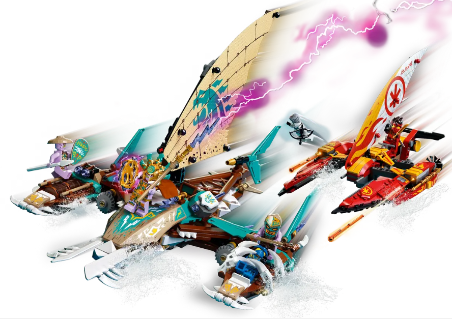 Đồ chơi xếp hình Trận chiến trên biển Catamaran_3083