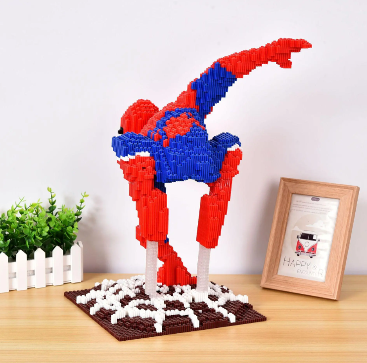Đồ chơi xếp hình spider man_8827