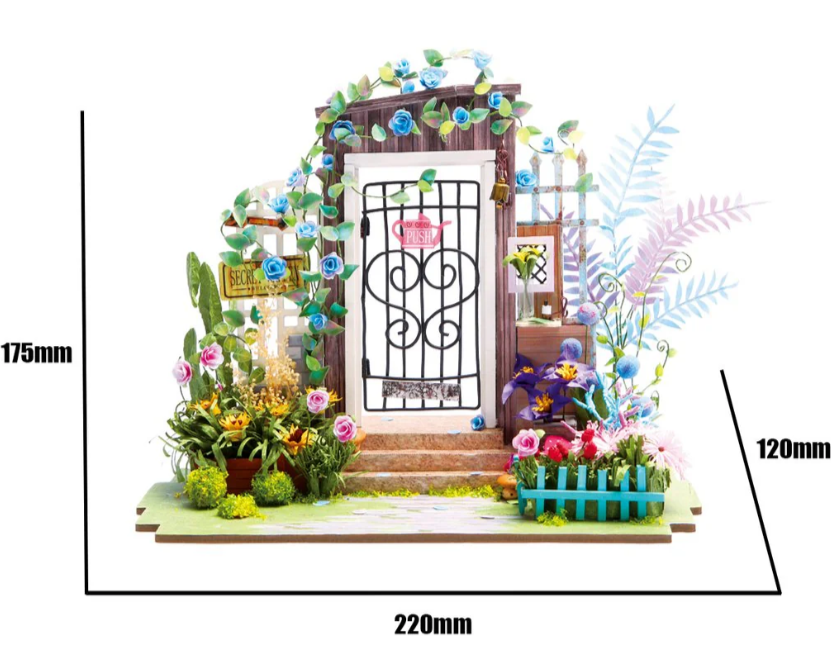 Mô hình nhà thu nhỏ - lối vào vườn_DMG02