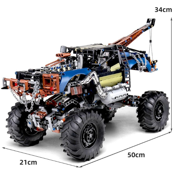 Đồ chơi xếp hình xe Doomsday Truck điều khiển từ xa_18006