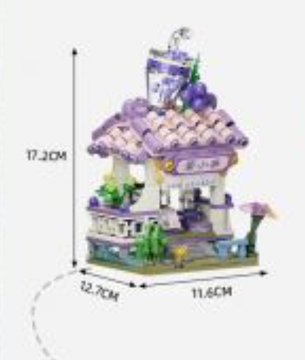Đồ chơi xếp hình Cửa hàng nước ép nho cổ điển Pantasy_56007