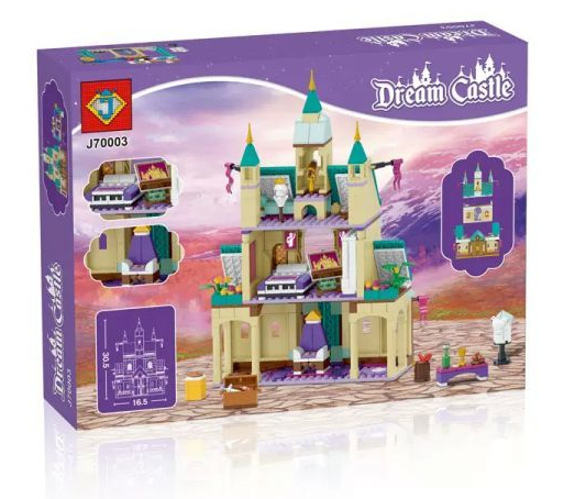 Đồ chơi xếp hình lâu đài_ J70003