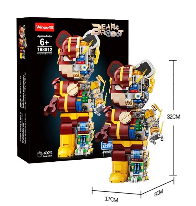 Lắp Ráp Xếp Hình Bearbrick _188012