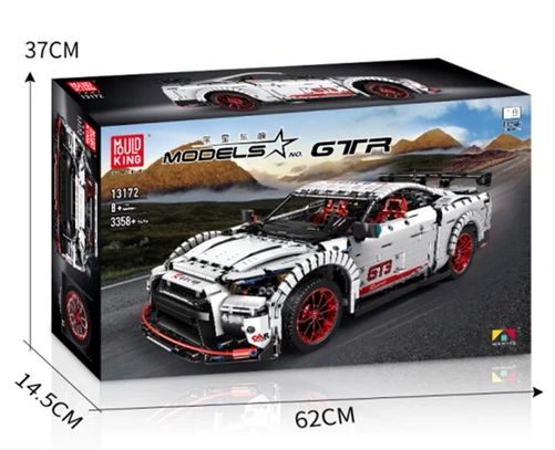 Đồ chơi xếp hình xe Nissan GTR Sports Car_13172