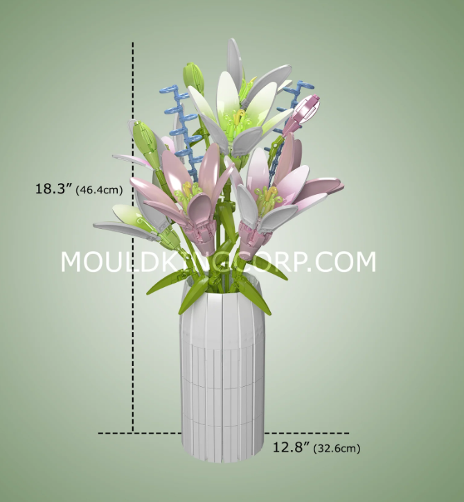 Đồ chơi xếp hình hoa Lily_10057