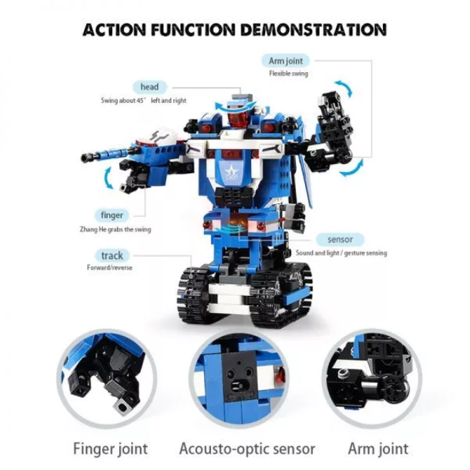 Đồ chơi xếp hình xe Tanks Biến Hình Robot điều khiển từ xa_C51049