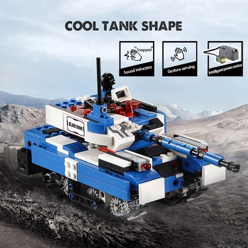 Đồ chơi xếp hình xe Tanks Biến Hình Robot điều khiển từ xa_C51049