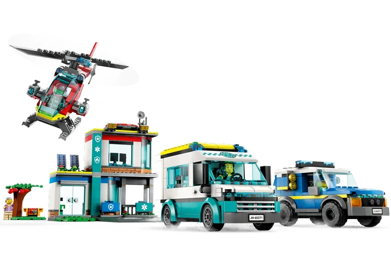 Đồ chơi xếp hình TRỤ SỞ CỨU HỘ KHẨN CẤP_8012