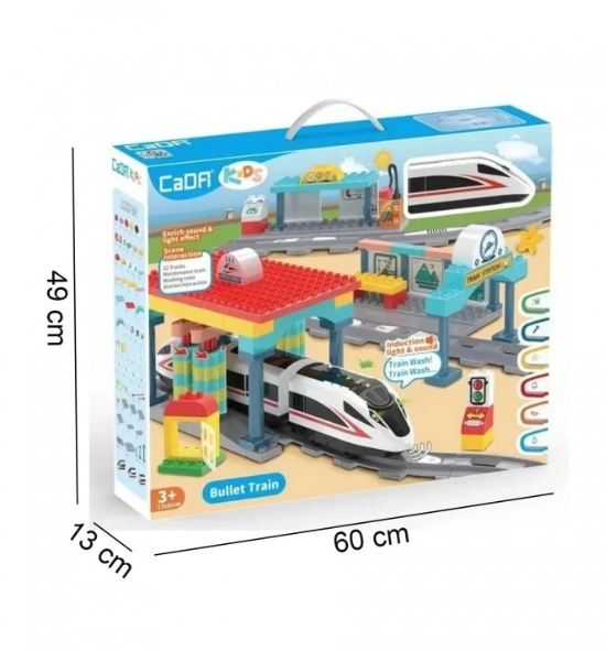 Đồ chơi xếp hình khối lớn TRÍ TUỆ TỐC ĐỘ CAO - SENSE TRAIN_c31021