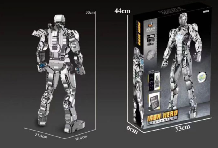 Đồ chơi xếp hình NGƯỜI SẮT MARK II_6016