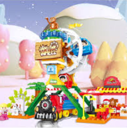 Đồ chơi xếp hình khu vui chơi_6815