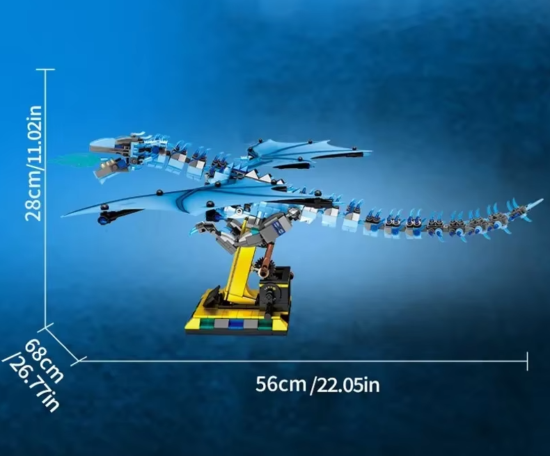 Đồ chơi xếp hình Rồng băng của vua_13005