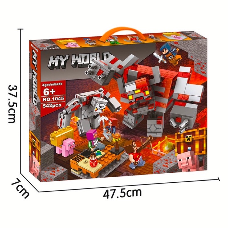 Đồ chơi xếp hình Người khổng lồ đá dung nham_1045