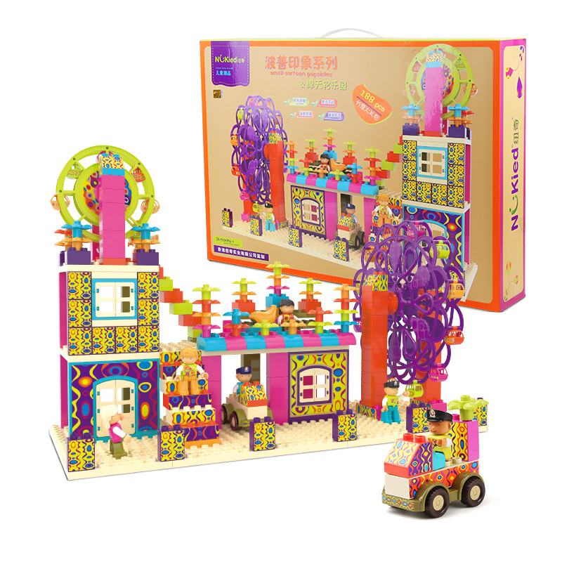 Đồ chơi xếp hình khu vui chơi_NK8891