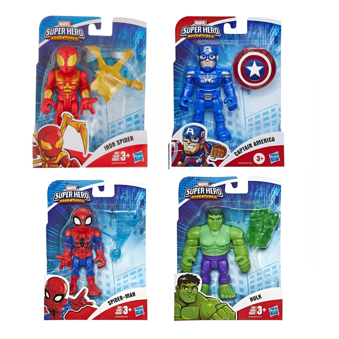 Mô hình set 4 siêu anh hùng