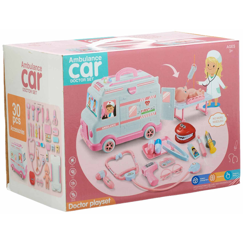 Đồ chơi bác sĩ - Xe cấp cứu_H325A