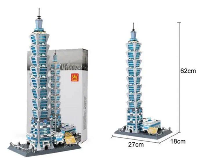 Đồ chơi xếp hình tháp Đài Bắc_5221