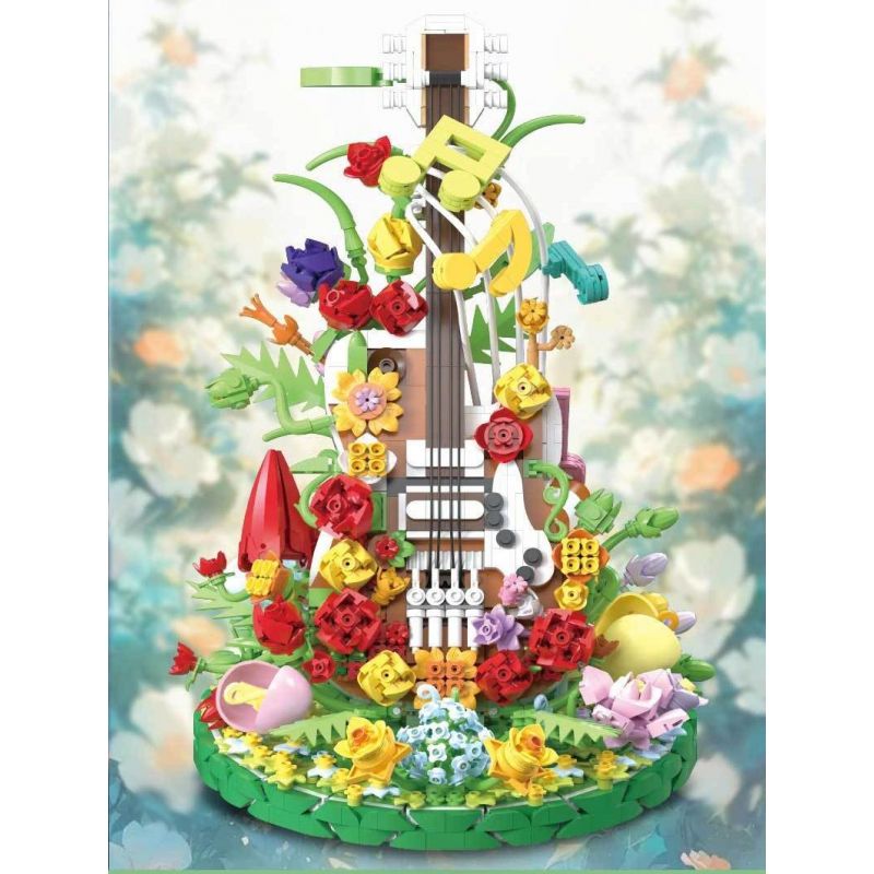 Đồ chơi xếp hình HOA ĐÀN GUITAR_288014