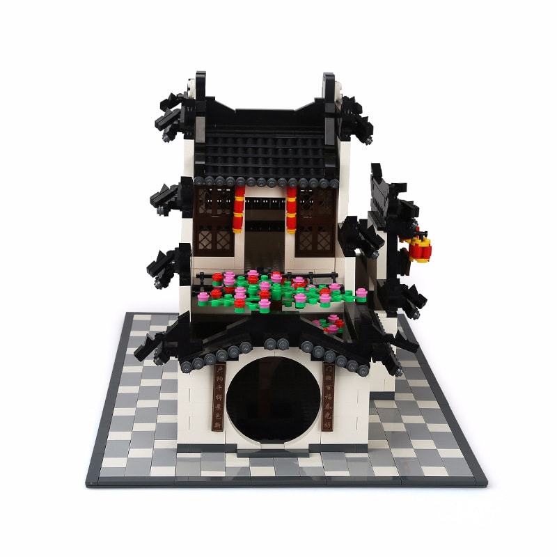 Đồ chơi xếp hình Bộ nhà kiểu Hui_5310