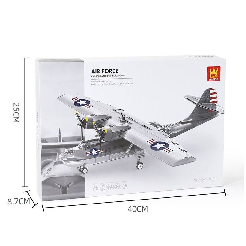 Đồ chơi xếp hình Thủy phi cơ Cartalina_5007