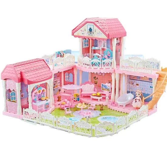 Đồ chơi xếp hình nhà búp bê Castle Villa_7009