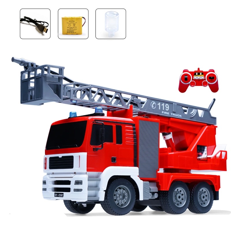 Mô hình xe cứu hoả có điều khiển_E567-001