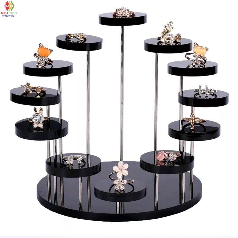Kệ mica trưng bày sản phẩm - lắp ghép