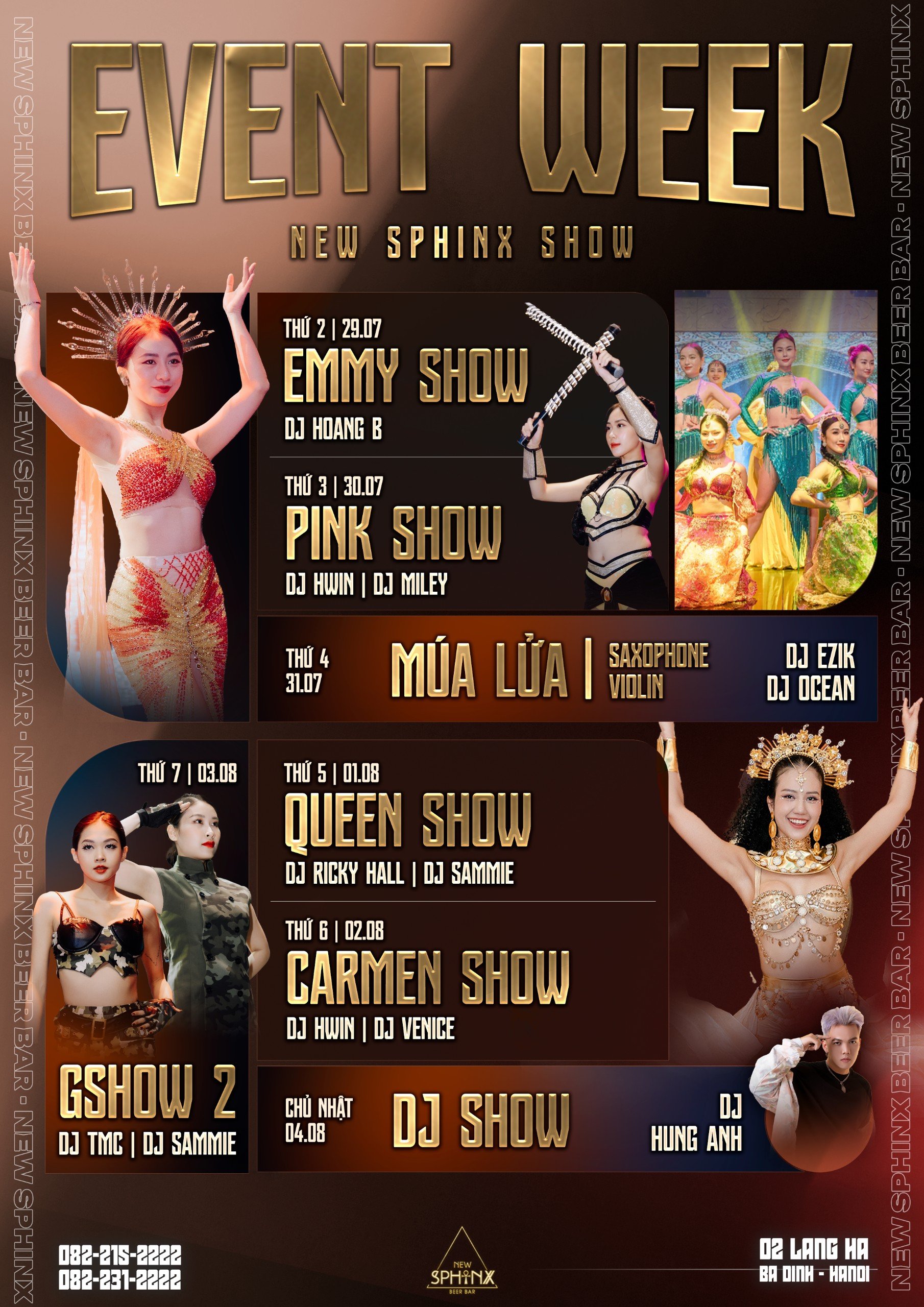 Event Week 29.07 - 04.08.2024