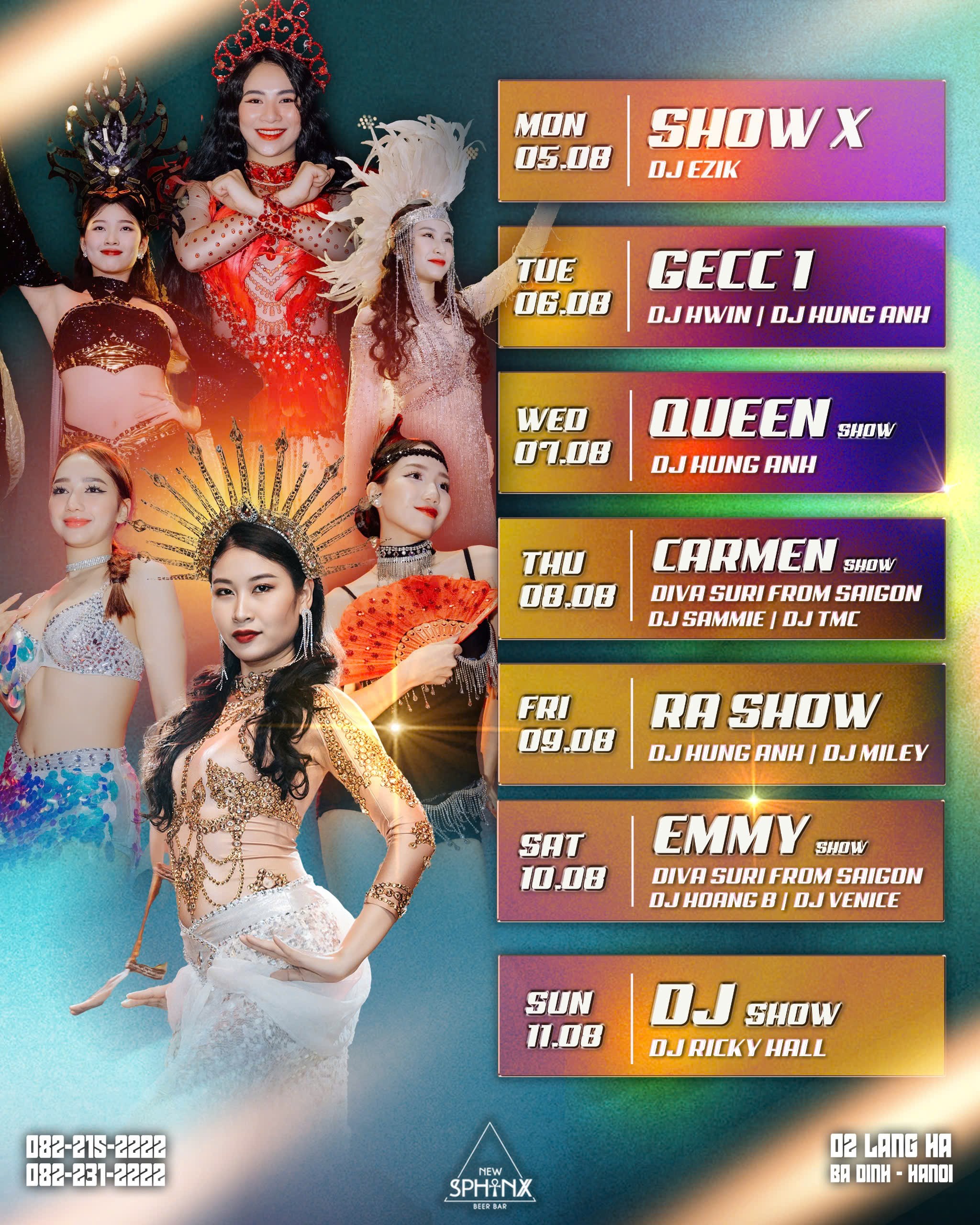 Event Week 05.07 - 11.08.2024