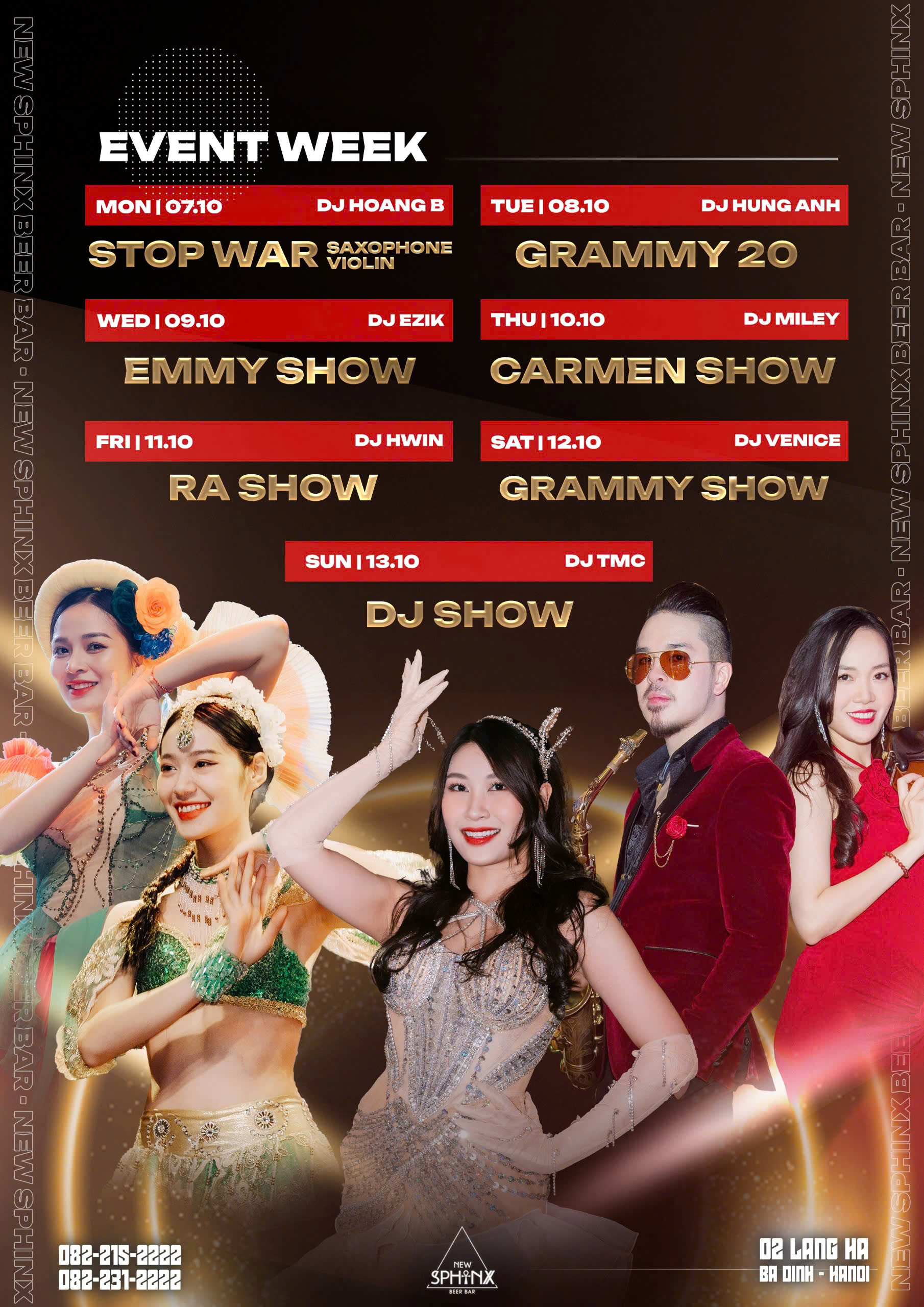 Event Week 07.10 - 13.10.2024