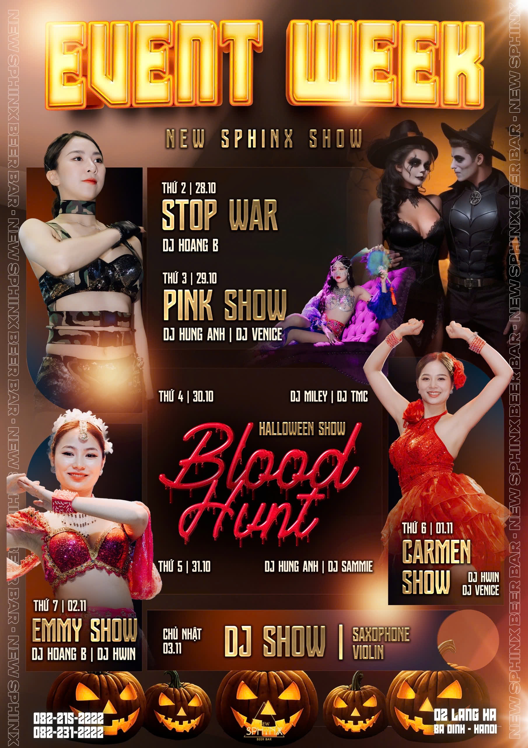 Event Week 28.10 - 03.11.2024