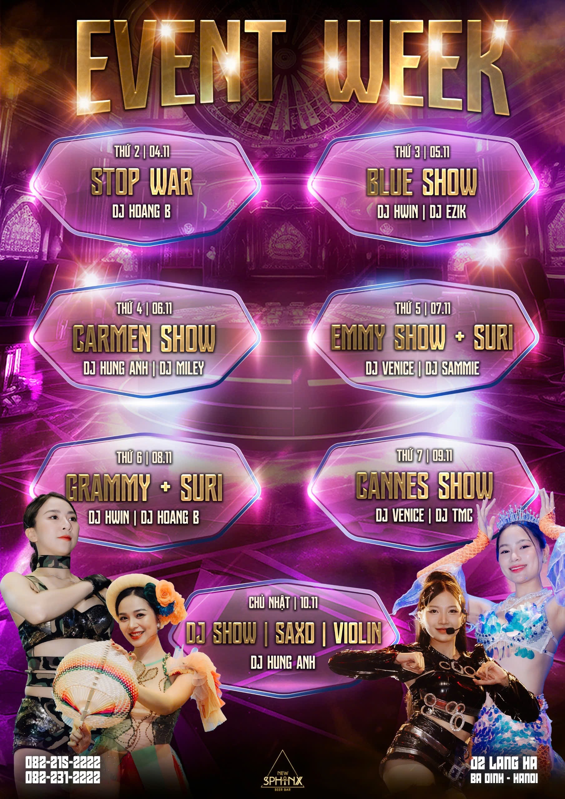 Event Week 4.11 - 10.11.2024