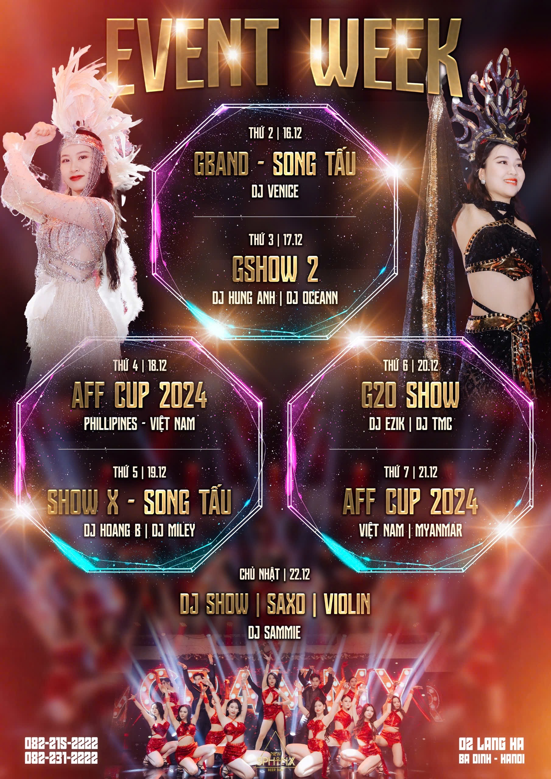 Event Week 16.12 - 22.12.2024