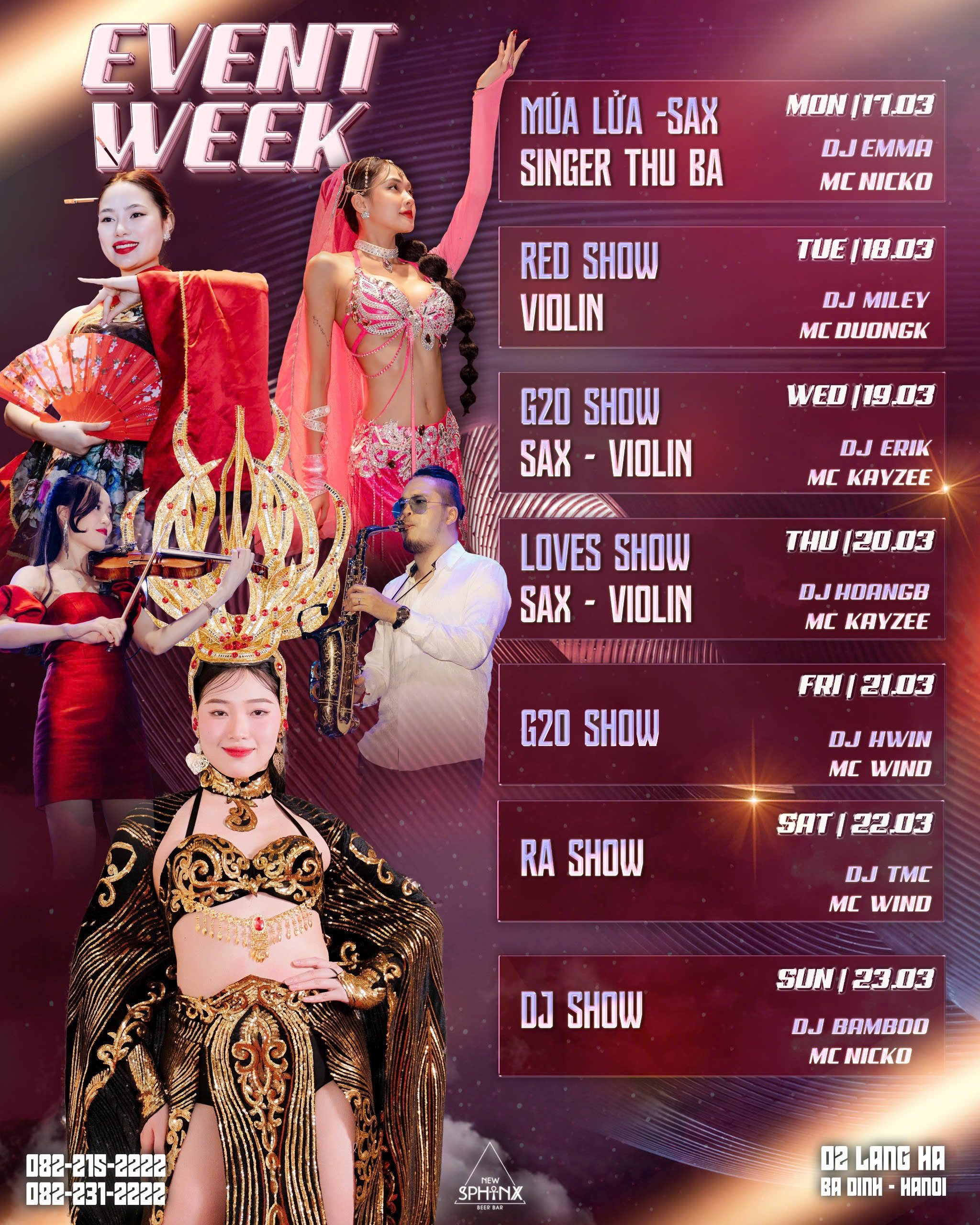 Event Week 17.03 - 23.03.2025