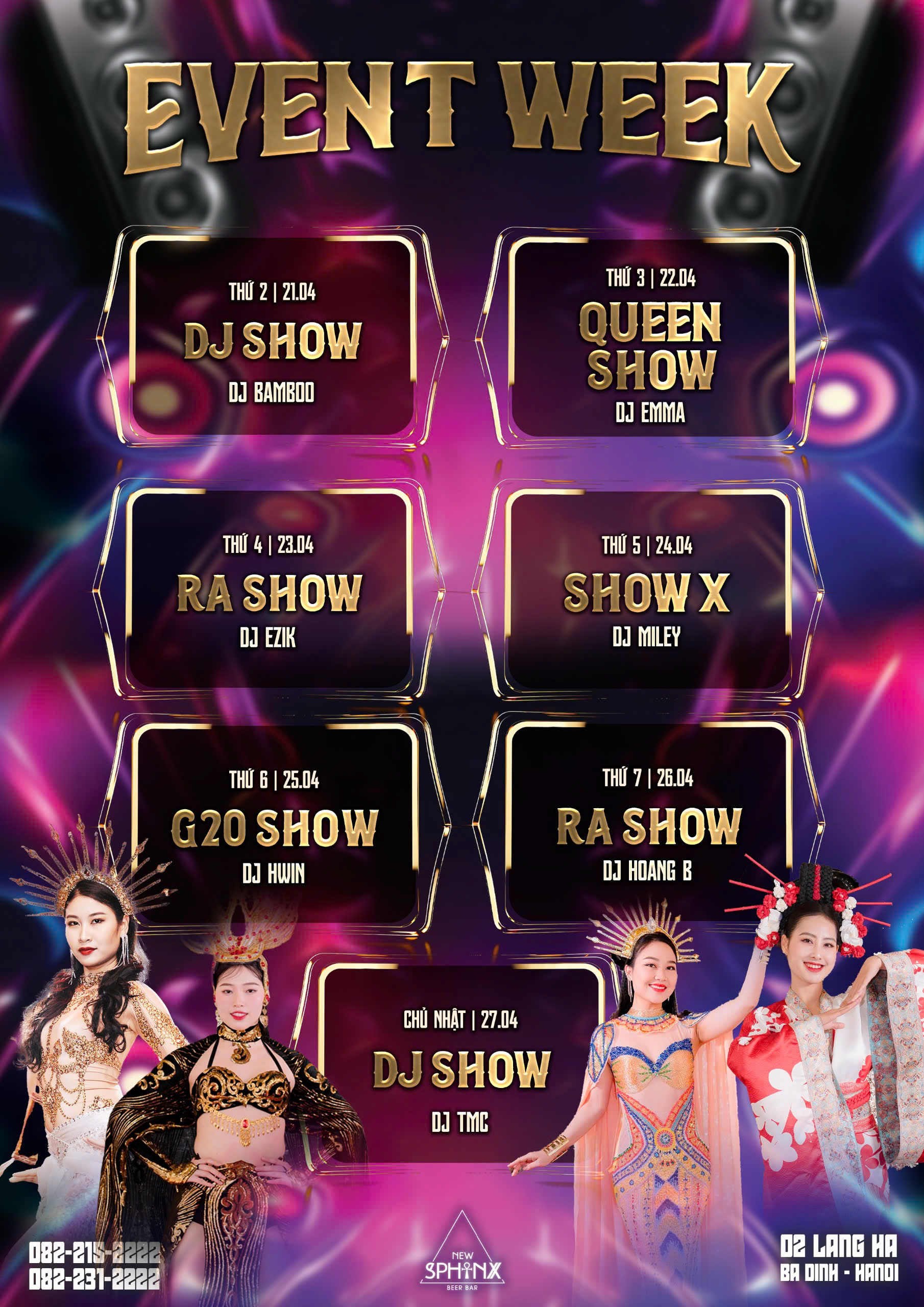 Event Week 21.04 - 27.04.2025