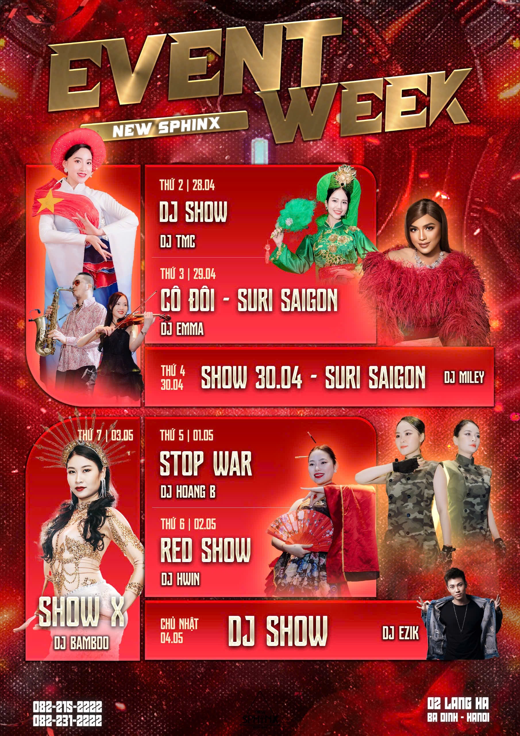 Event Week 28.04 - 04.05.2025