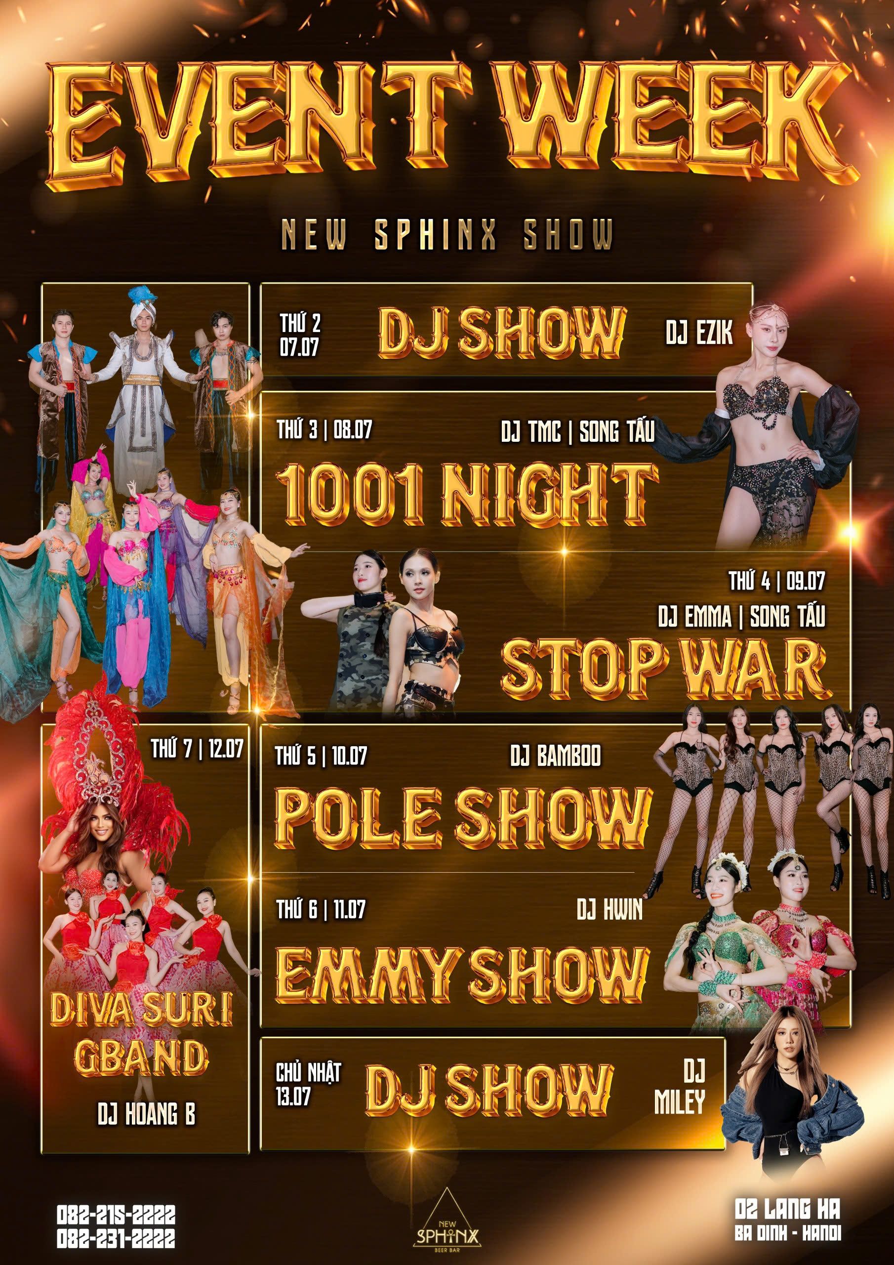 Event Week 07.07 - 13.07.2025